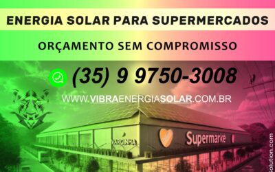 Instalação de Energia Solar para Supermercado em Varginha