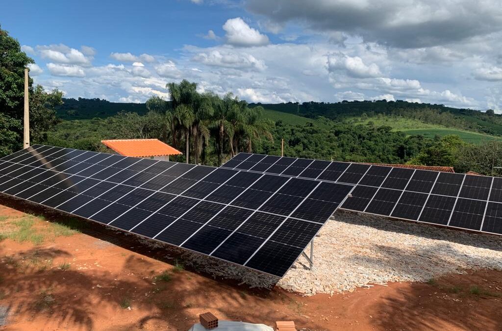 Projeto Energia Solar Fazenda Santa Maria Três Pontas Sul de Minas Gerais