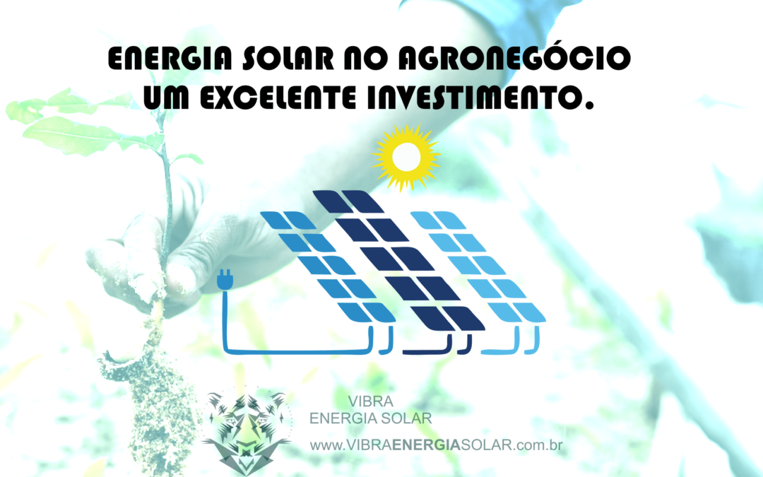 Um projeto de energia solar no setor do agronegócio pode ser um excelente investimento.