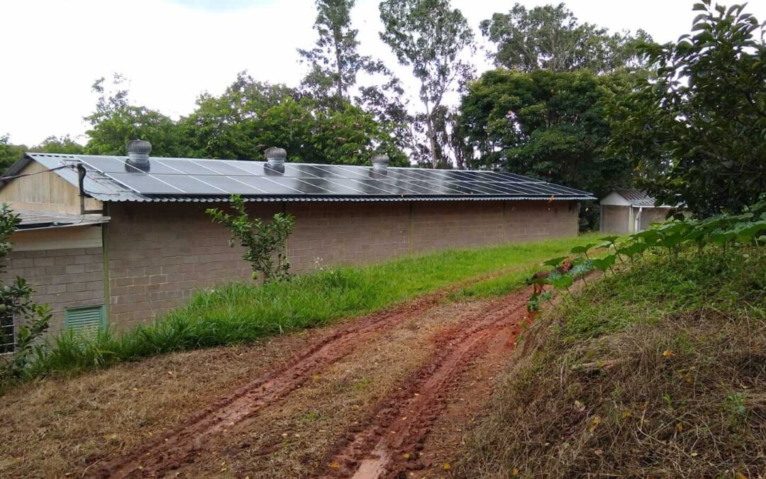 Instalação de Usina Solar na Pousada Golden Garden – Caxambu